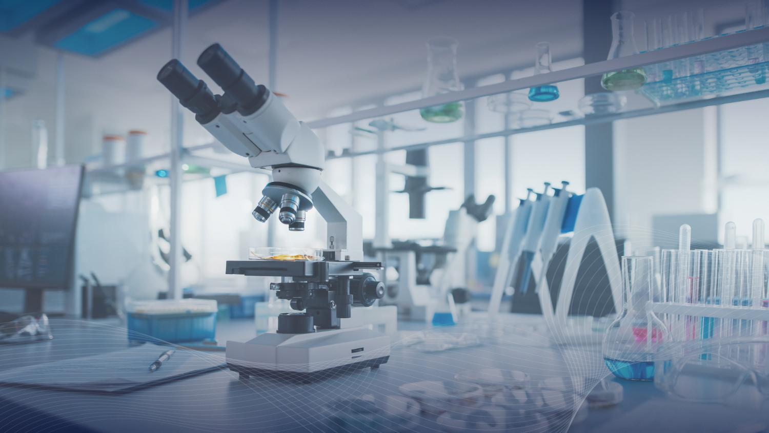 grafika - sprzęt laboratoryjny 